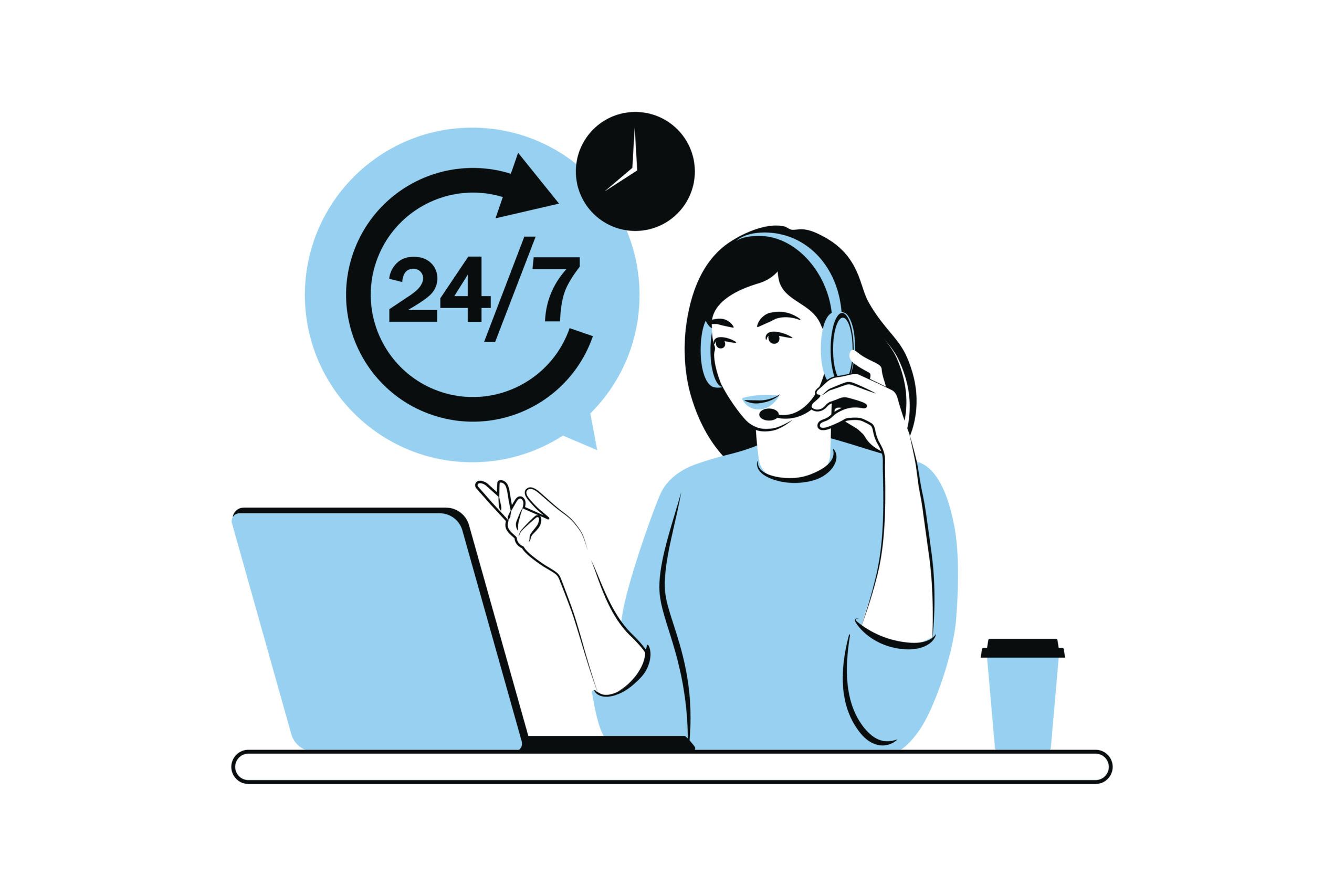 service-24-7-concept-call-center-support